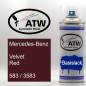 Preview: Mercedes-Benz, Velvet Red, 583 / 3583: 400ml Sprühdose, von ATW Autoteile West.